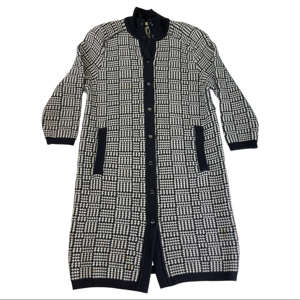 VTG J. TIKTINER France 1970s Coat Long Jacket 38